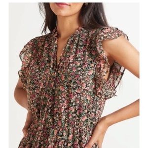 SALE! BB Dakota Steve Madden Ditsy Dress floral Sz small EUC